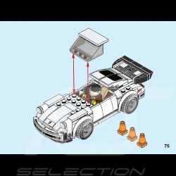 Piping organisere Fantasifulde Lego Porsche 911 Turbo 3.0 1974 Speed Champions Lego 75895