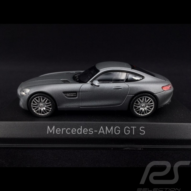 Mercedes-AMG GT S 2015 gris mate 1/43 Norev 351350