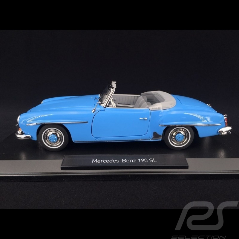 Mercedes-Benz 190 SL 1955 bleu 1/18 Norev 183400