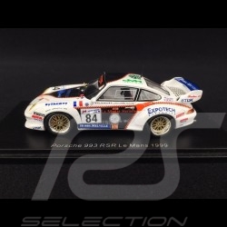 Porsche 911 RSR typ 993 n° 84 Perspective Racing Le Mans 1999 1/43 Spark S4449