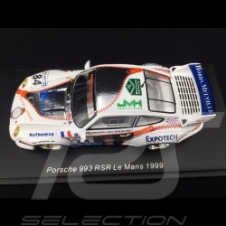 Porsche 911 RSR typ 993 n° 84 Perspective Racing Le Mans 1999 1/43 Spark S4449