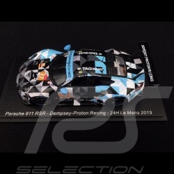 Porsche 911 RSR type 991 n° 77 Dempsey-Proton Racing Le Mans 2019 1/43 Spark S7943