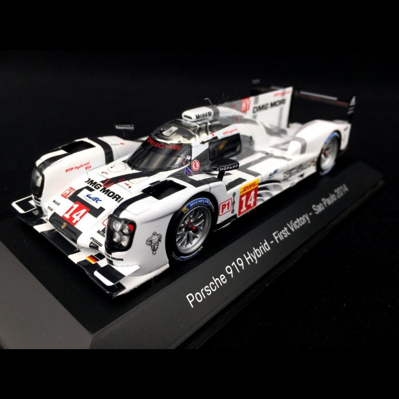 スパーク 1/43 ポルシェ919HYBRID LM2014 No.14 Porsche 919 Hybrid n° 14 Winner 6h Sao Paulo 2014 1/43 Spark