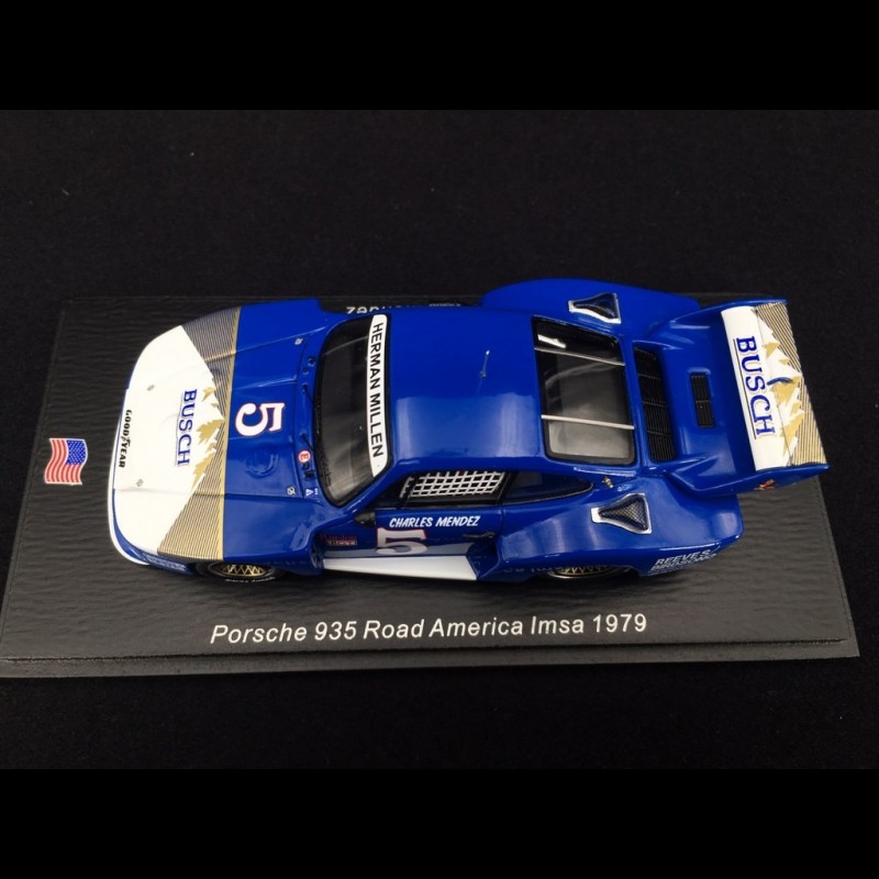 Porsche 935 n° 5 Road America 500 miles Imsa 1979 1/43 Spark US066