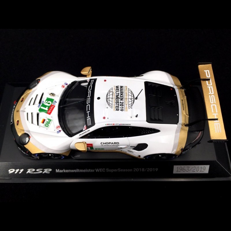 Porsche 911 RSR type 991 24h Le Mans 2019 n° 91 Porsche GT Team 1