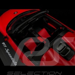 Porsche 911 type 991 Speedster Concept II guards red 2018 n° 150/150 1/18 Spark WAX02100043