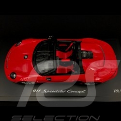Porsche 911 type 991 Speedster Concept II rouge Indien 2018 n° 150/150 1/18 Spark WAX02100043