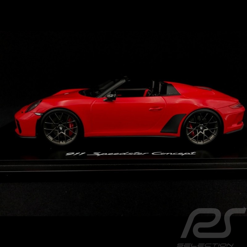 Porsche 911 typ 991 Speedster Concept II Indischrot 2018 n° 150/150 1/18 Spark WAX02100043