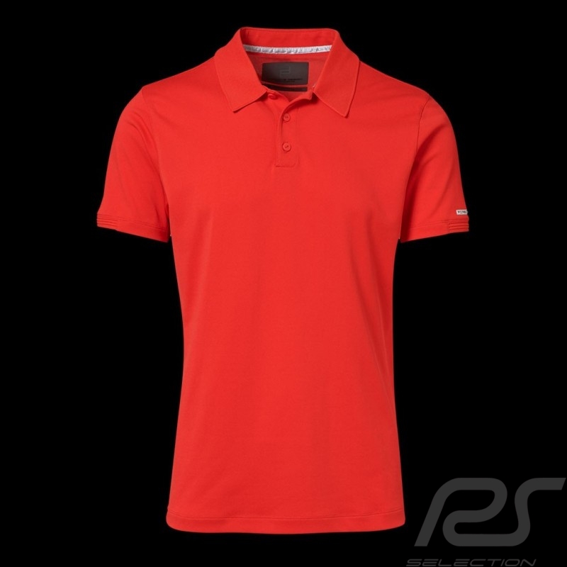 Polo Porsche Design Performance Rouge Red Rot Coolmax Porsche Design Core Polo - homme