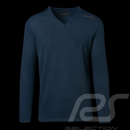 Pull Porsche Design Performance bleu marine Porsche Design Merino Wool Top sweater pullover homme