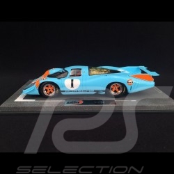 Porsche 917 LH n° 1 Präsentation GULF JWAE Londres 1969 1/18 BBR BBRC1833F