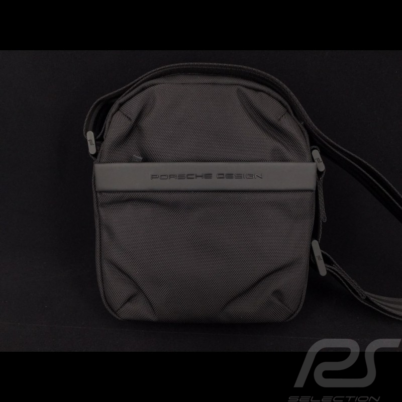 Sac Porsche Design Sacoche mince à bandoulière Cargon Nylon Noir Porsche Design 4046901912536 Shoulder bag Tasche