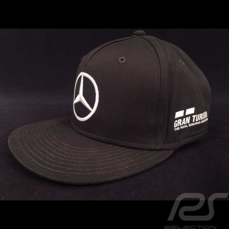 Casquette MERCEDES AMG PETRONAS MOTORSPORT Lewis Hamilton noir visière plate CAP KAPPE