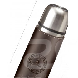 Bouteille Thermos Mercedes Classic Isotherme Acier Etui cuir Mercedes-Benz B66041494 Flask Kanne