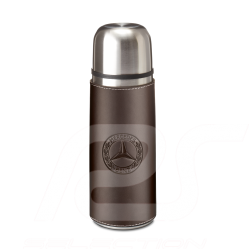 Mercedes Thermos flask Classic Isothermal Steel Leather cover Mercedes-Benz B66041494