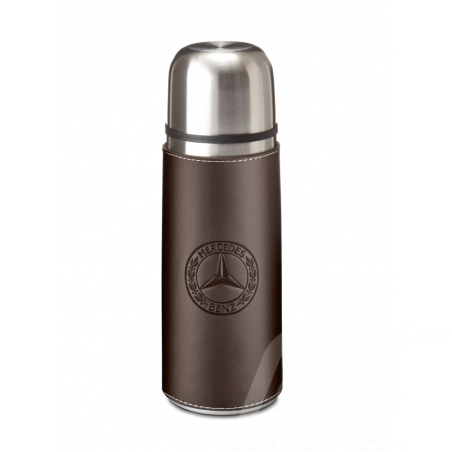 Mercedes Thermos flask Classic Isothermal Steel Leather cover Mercedes-Benz B66041494