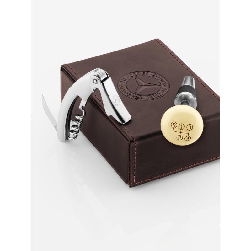 Mercedes corkscrew and wine stopper wine set Classic Mercedes-Benz