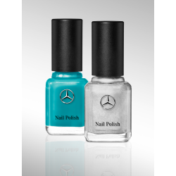 Vernis à ongles Mercedes 2 couleurs Vert et argent par LCN Mercedes-Benz B67996159 BNails varnish nagellack