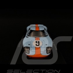 Ford GT40 Mk I n° 9 Gulf Vainqueur Winner Sieger Le Mans 1968 1/43 Spark 43LM68