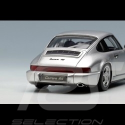 Porsche 911 type 964 Carrera RS NGT 1992 Gris argent métallisé 1/43 Make Up Vision VM142D Silver grey metallic Silbergrau metall