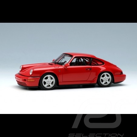 Porsche 911 type 964 Carrera RS NGT 1992 Rouge indien 1/43 Make Up Vision VM142E Guards red Indischrot 