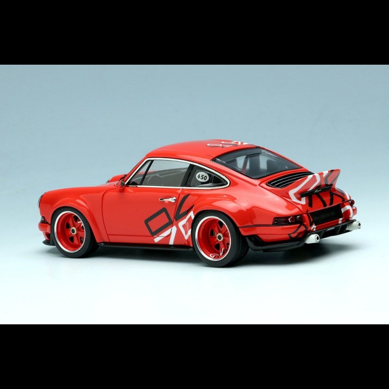 Miniature Porsche 911 Singer DLS (Indigo) – Make-Up Eidolon 1/43, Résine, EM427Q (Neuf)