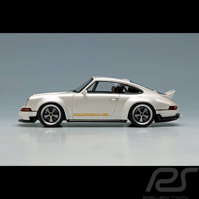 Singer DLS Porsche 911 type 964 Perle weiße 1/43 Make Up Eidolon EM427A