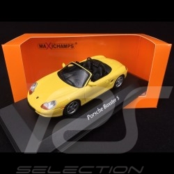 Porsche Boxster S 1999 jaune 1/43 Minichamps 940068030