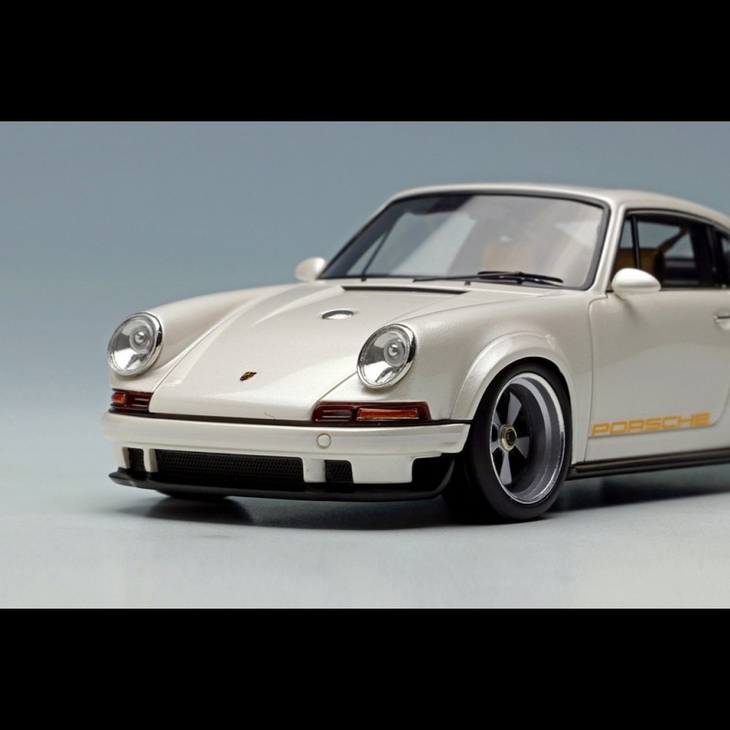 Singer DLS Porsche 911 type 964 White pearl 1/43 Make Up Eidolon