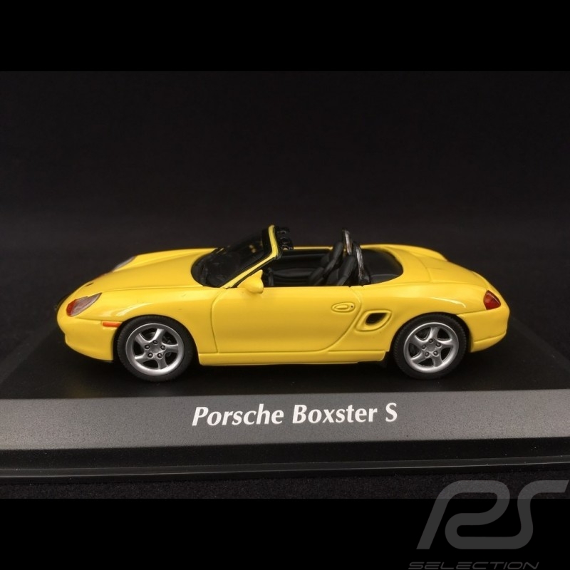 Porsche Boxster S 1999 jaune 1/43 Minichamps 940068030
