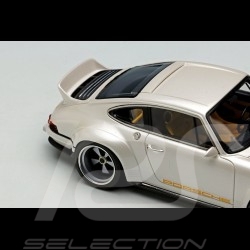 Singer DLS Porsche 911 type 964 Blanc perle nacré 1/43 Make Up Eidolon EM427A White pearl Perle weiße