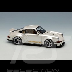 Singer DLS Porsche 911 type 964 Blanc perle nacré 1/43 Make Up Eidolon EM427A White pearl Perle weiße