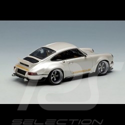 Singer DLS Porsche 911 type 964 Blanc perle nacré 1/43 Make Up Eidolon EM427A White pearl Perle weiße