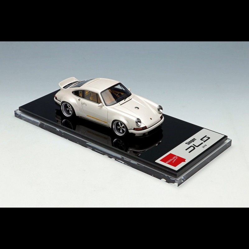 Singer DLS Porsche 911 type 964 Blanc perle nacré 1/43 Make Up