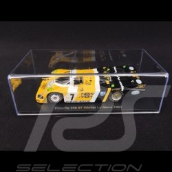 Porsche 956 Sieger Le Mans 1984 n° 7 Newman 1/43 Spark Diecast