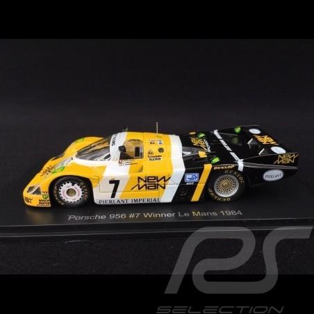 Porsche 956 Vainqueur Winner Sieger Le Mans 1984 n° 7 Newman 1/43 Spark Diecast