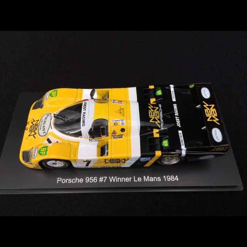 Porsche 956 Winner Le Mans 1984 n° 7 Newman 1/43 Spark Diecast