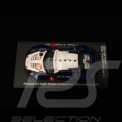 Porsche 911 RSR type 991 n° 78 Proton Competition Le Mans 2019 1/43 Spark S7944