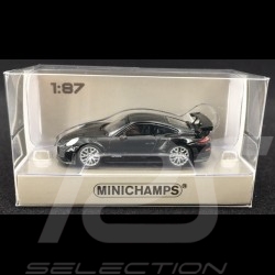 Porsche 911 GT2 RS typ 991 2018 schwarz / Kohlenstoff 1/87 Minichamps 870068120