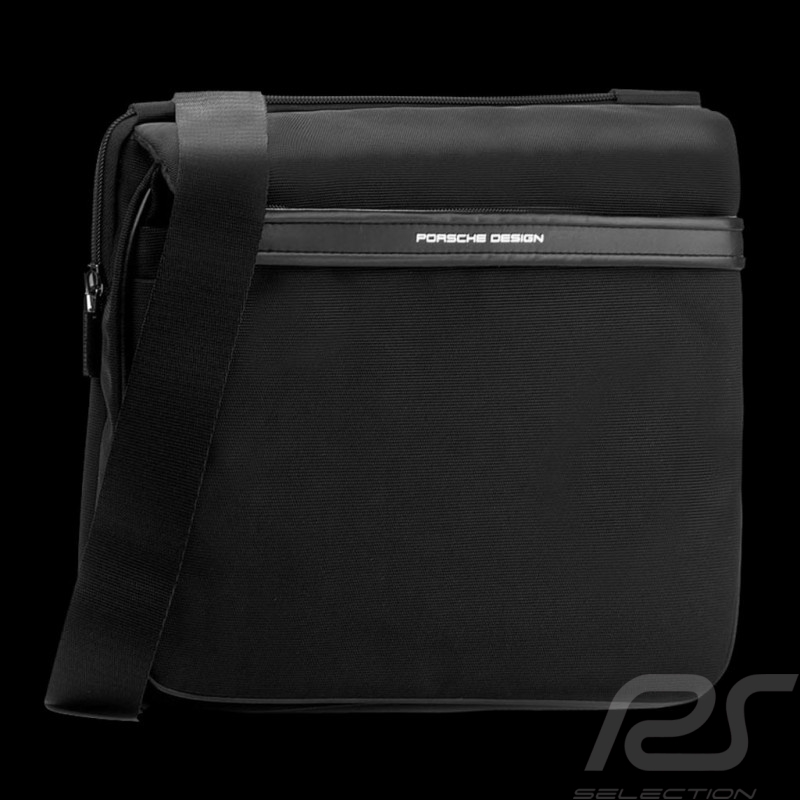 Sac Porsche Sacoche à bandoulière nylon noir Lane MVF Porsche Design 4090002574
