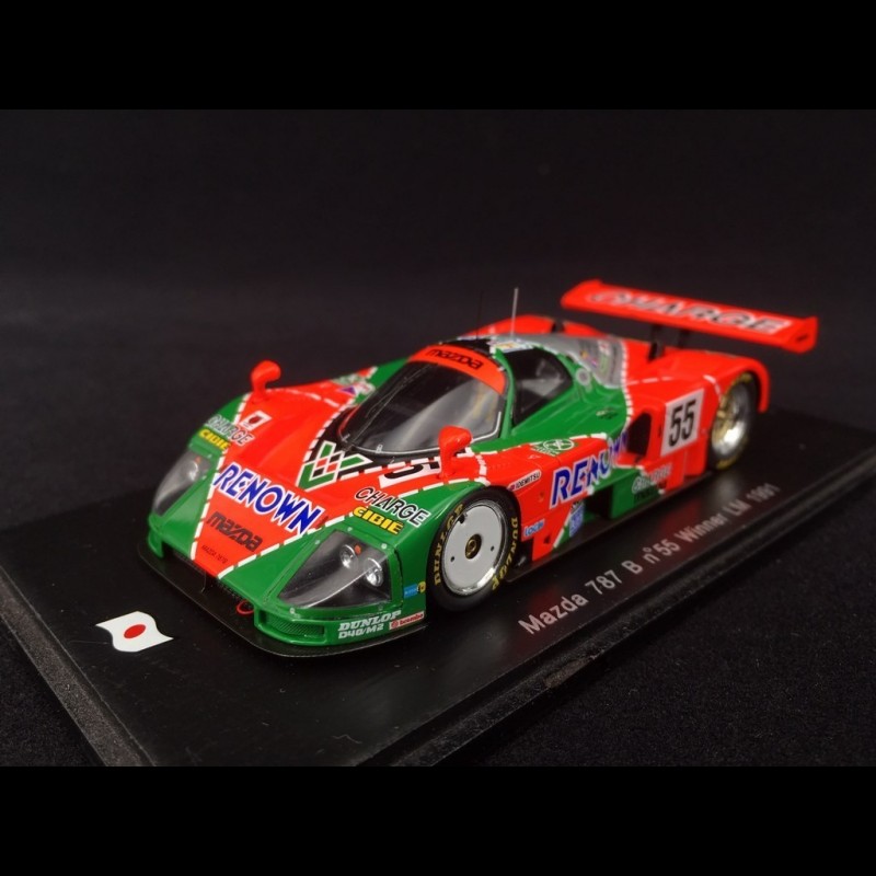 Mazda 787 B n° 55 Winner Le Mans 1991 1/43 Spark 43LM91