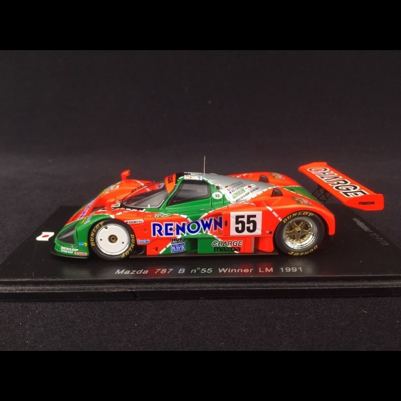 Mazda 787 B n° 55 Winner Le Mans 1991 1/43 Spark 43LM91