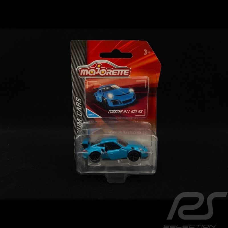 Porsche 911 GT3 RS typ 991 2015 Miami blau 1/59 Majorette 212053052Q18