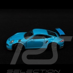Porsche 911 GT3 RS type 991 2015  Miami blue 1/59 Majorette 212053052Q18