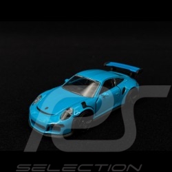 Porsche 911 GT3 RS typ 991 2015 Miami blau 1/59 Majorette 212053052Q18