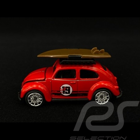 Volkswagen VW Beetle n° 19 with surfboard 1/64 Majorette 212052016TO9