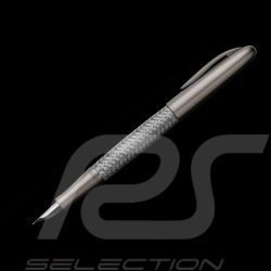 Stylo plume Porsche Design acier Tec Flex P3110 Fountain Pen Füllfederhalter 