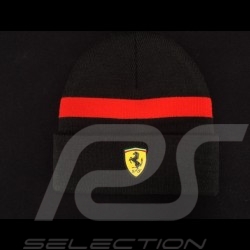 Ferrari  Mütze schwarz / roter Streifen