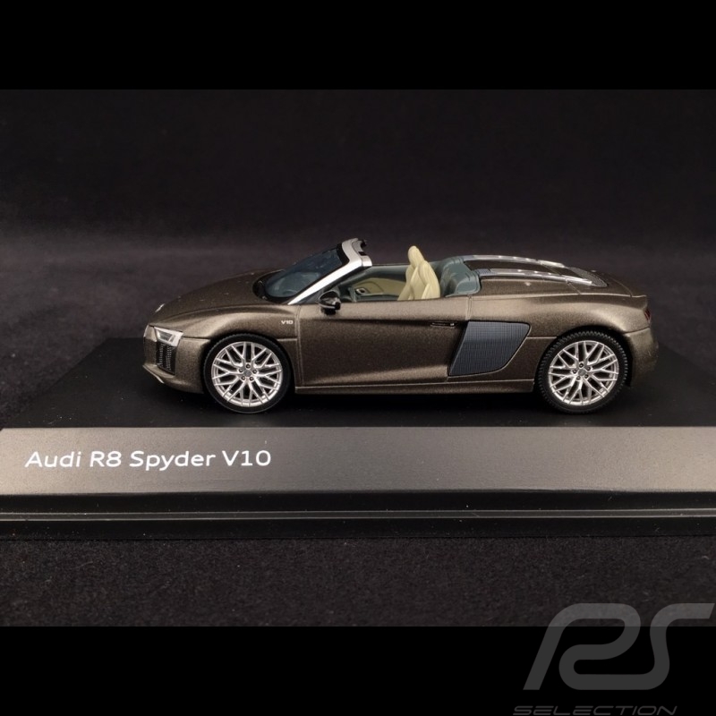 Audi R8 Spyder V10 2016 Argus brown 1/43 Herpa 5011618533