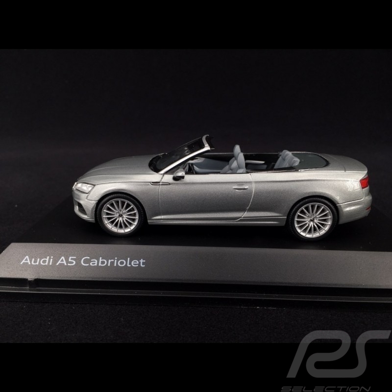 Audi A5 Cabriolet 2017 Florettsilber 1/43 Spark 5011705331